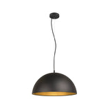 FORCHINI M 50  E27  max. 1x 40W matt schwarz / matt gold
