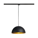 FORCHINI M 40 TRACK schwarz 1x max. 40W matt sw / matt gold