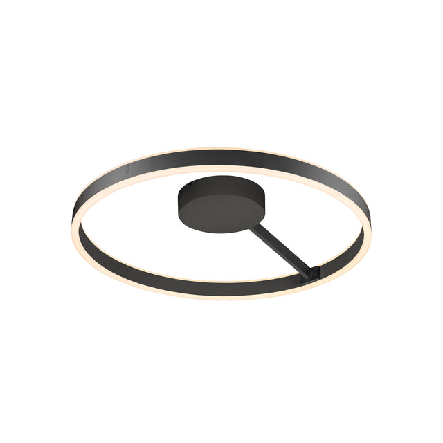 ONE Wand- Decken rund 2700/3000K 23W DALI Touch 130° schwarz