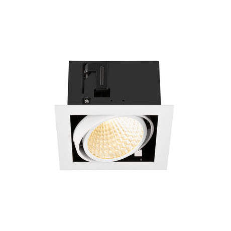KADUX Deckeneinbauleuchte single 3K DALI Touch 30° ws/sw