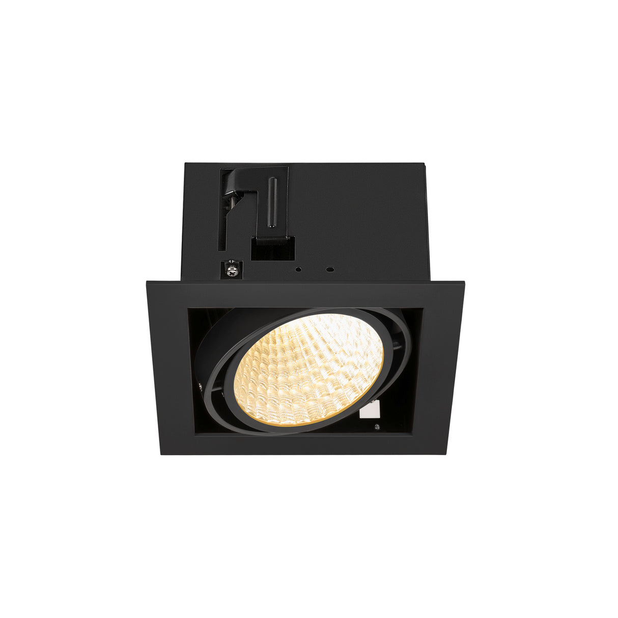 KADUX Deckeneinbauleuchte single 3K DALI Touch 30° schwarz