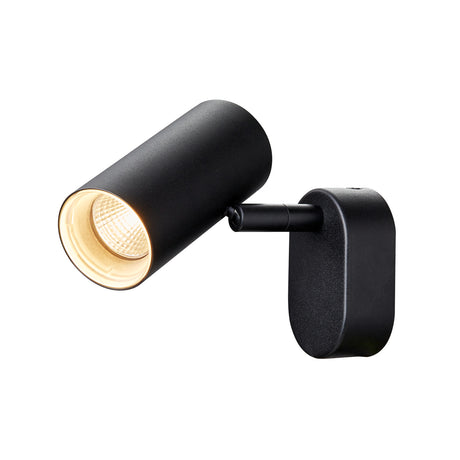 NOBLO  single rund 2700K 6W PHASE 32° schwarz