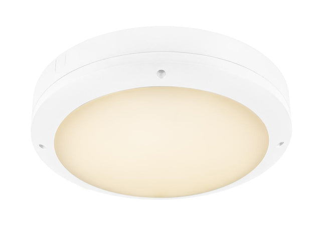 OUTDOOR BULKHEAD V 360, 20W 830/840/856 IP65 IK10 weiß