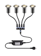 TRAIL-LITE® 60, 4er Set Bodeneinbauleuchten rund, 3000K IP67