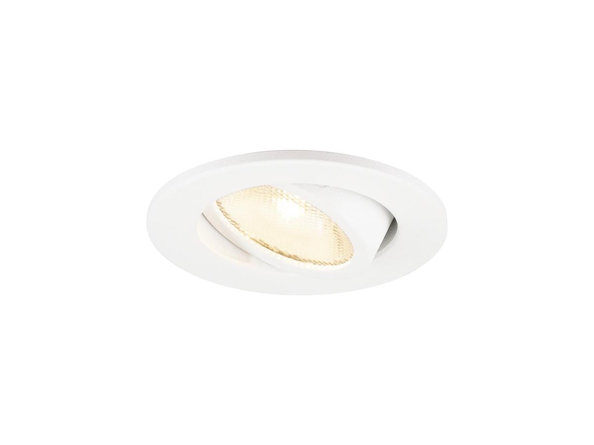 NEW TRIA® 45, DL, rund, Deckeneinbauleuchte, 3000K 24°, ws