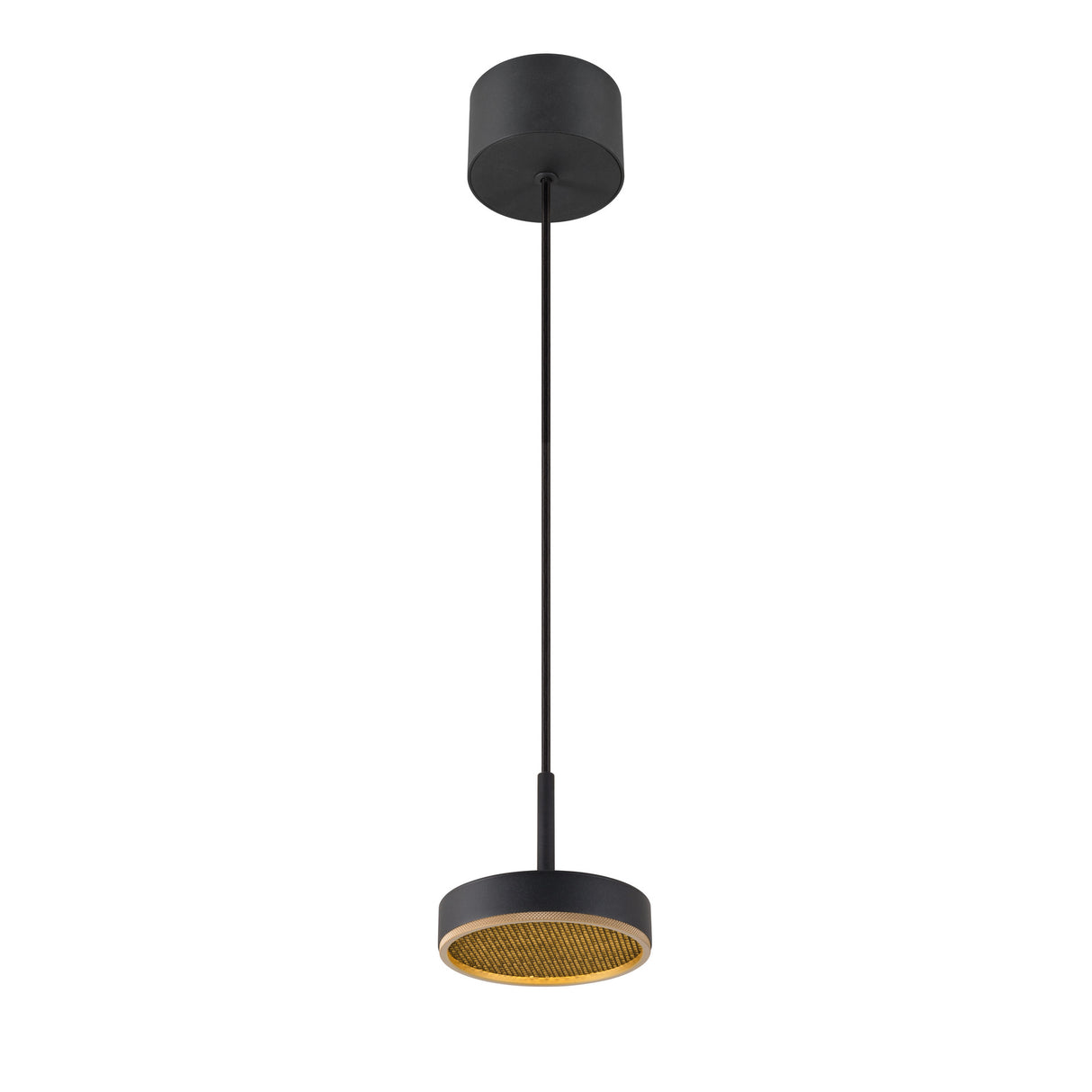 GRIP! FLAT, Pendelleuchte PHASE, 2700/3000K, sw/gold