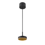 GRIP! FLAT, Pendelleuchte PHASE, 2700/3000K, sw/gold
