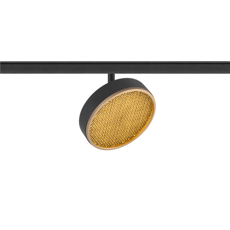GRIP! FLAT, 48V Spot, DALI, rund, 2700/3000K, 14.5W sw/gold