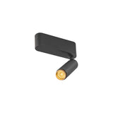 GRIP! S, Deckenaufbaul. single PHASE 3000K, 11W, 29° sw/gold