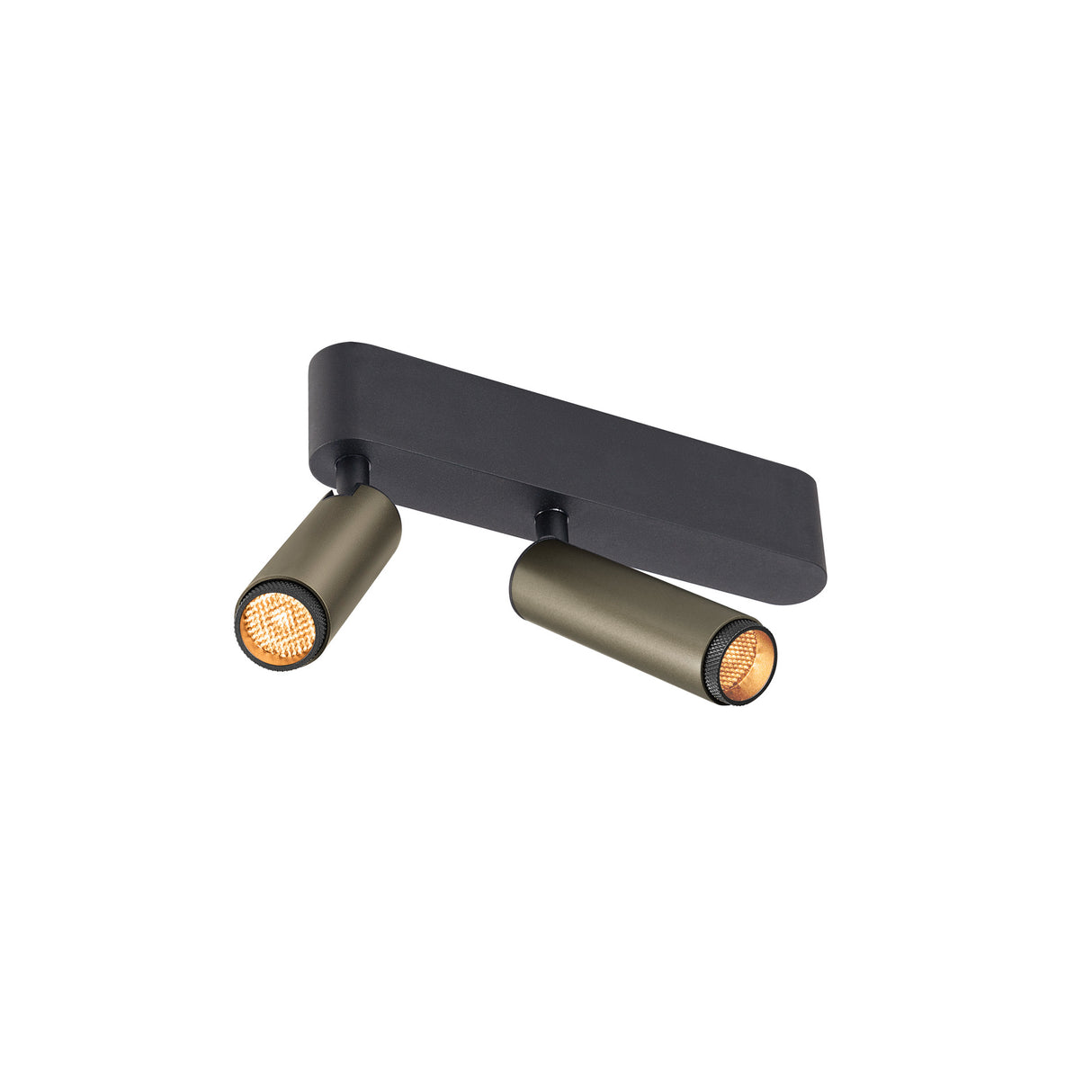 GRIP! S, Deckenaufbaul. double, PHASE, 2700K, 21W, 29° bz/sw