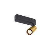 GRIP! M, Deckenaufbaul. single PHASE 2700K, 14W, 42° gold/sw