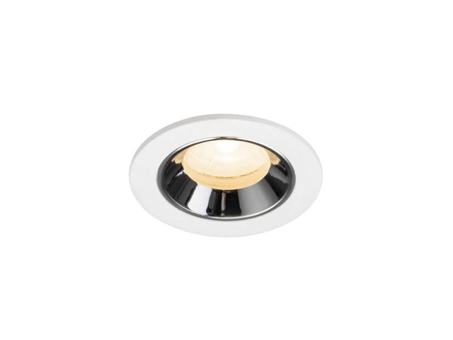 NUMINOS XS, Deckeneinbauleuchte weiß/chrom 2700K 20°