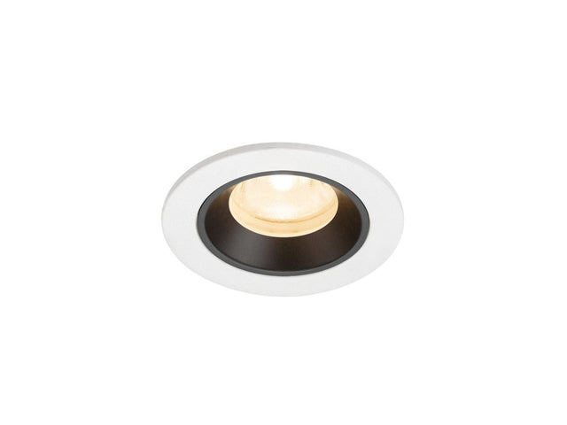 NUMINOS XS, Deckeneinbauleuchte weiß/schwarz 2700K 40°