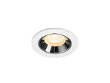 NUMINOS XS, Deckeneinbauleuchte weiß/chrom 2700K 40°