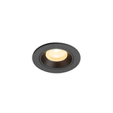 NUMINOS® XS, Deckeneinbauleuchte, 3000K, 40°, IP20, rund, sw