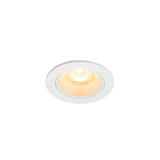 NUMINOS® XS, Deckeneinbauleuchte, 3000K, 55°, IP20, rund, ws