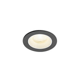 NUMINOS® XS, Deckeneinbaul. 4000K, 20°, IP20, rund, sw/ws