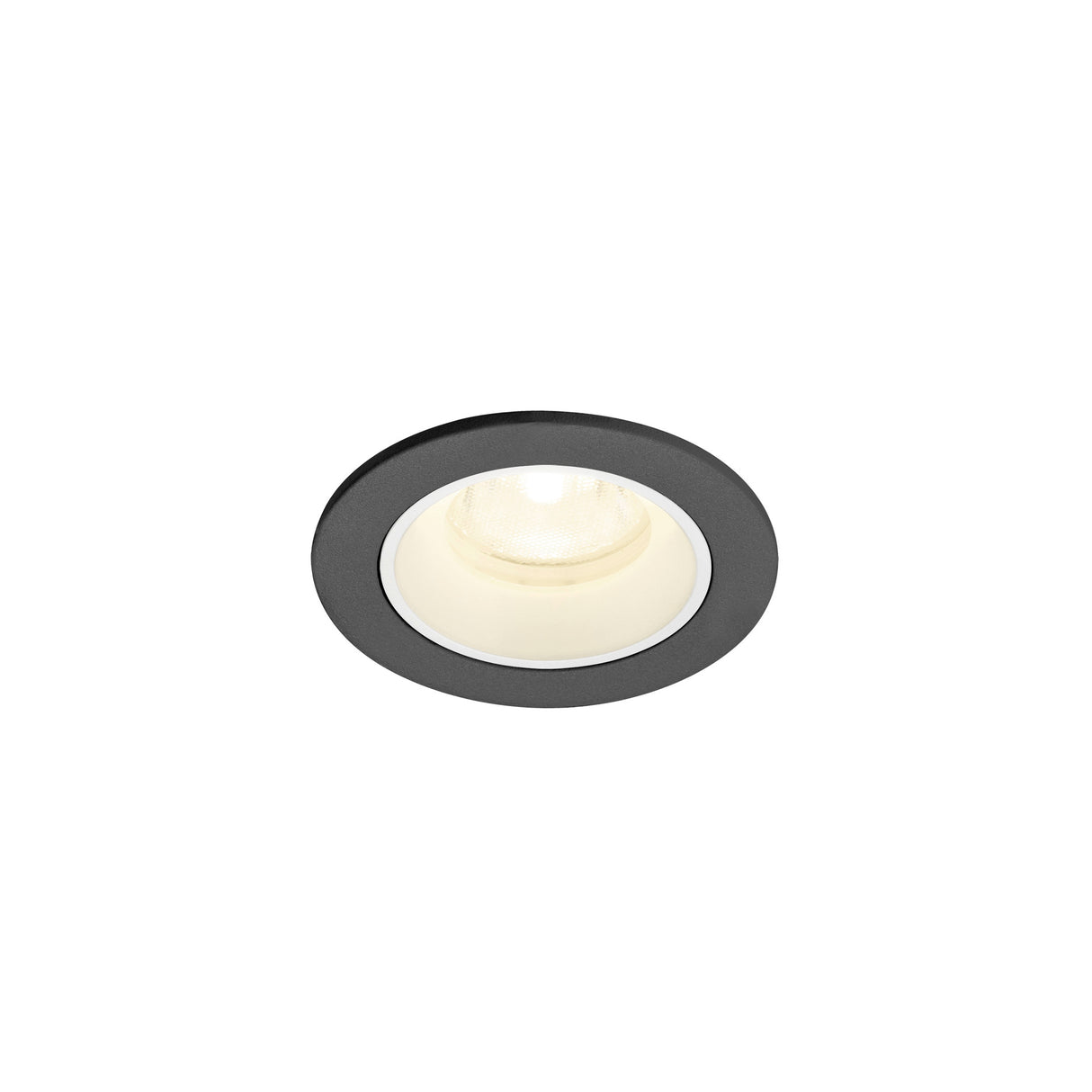 NUMINOS® XS, Deckeneinbaul. 4000K, 40°, IP20, rund, sw/ws