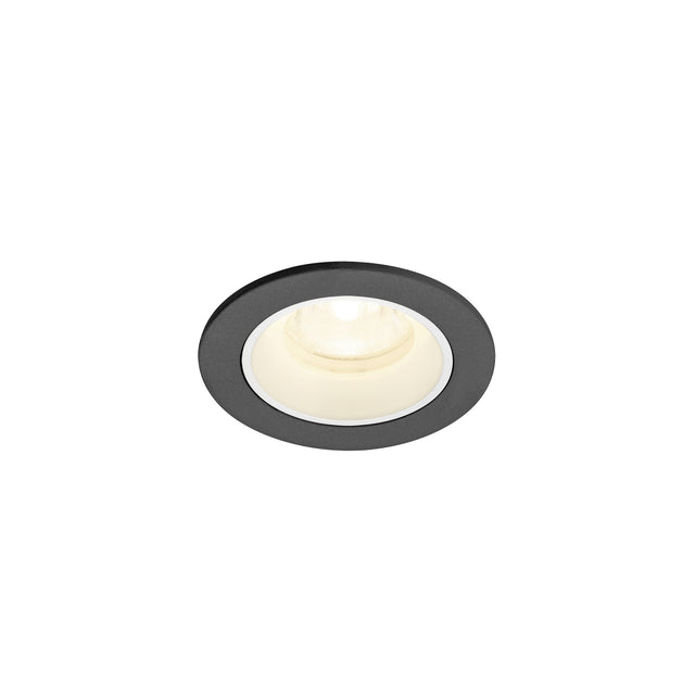 NUMINOS® XS, Deckeneinbaul. 4000K, 40°, IP20, rund, sw/ws