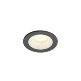 NUMINOS® XS, Deckeneinbaul. 4000K, 55°, IP20, rund, sw/ws