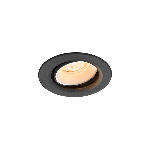 NUMINOS® MOVE XS, Deckeneinbaul. 2700K, 20°, IP20 rund sw/ws