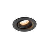 NUMINOS® MOVE XS, Deckeneinbaul. 2700K, 40°, IP20, rund, sw