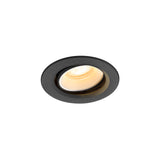 NUMINOS® MOVE XS, Deckeneinbaul. 3000K, 55°, IP20 rund sw/ws