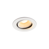NUMINOS® MOVE XS, Deckeneinbaul. 3000K, 55°, IP20, rund, ws