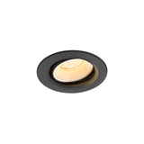 NUMINOS® MOVE XS, Deckeneinbaul. 4000K, 20°, IP20 rund sw/ws
