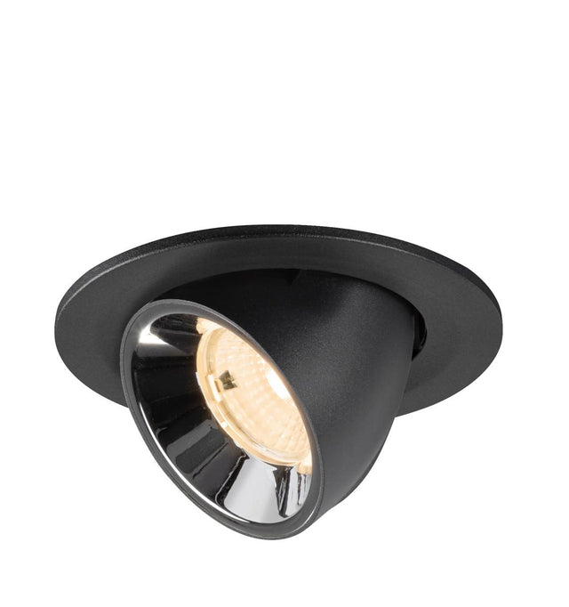 NUMINOS GIMBLE S, Deckeneinbaul. schwarz/chrom 2700K 55°