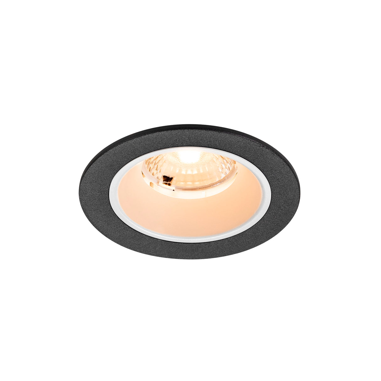 NUMINOS® S, Deckeneinbauleuchte, 2700K, 40° IP20 rund sw/ws