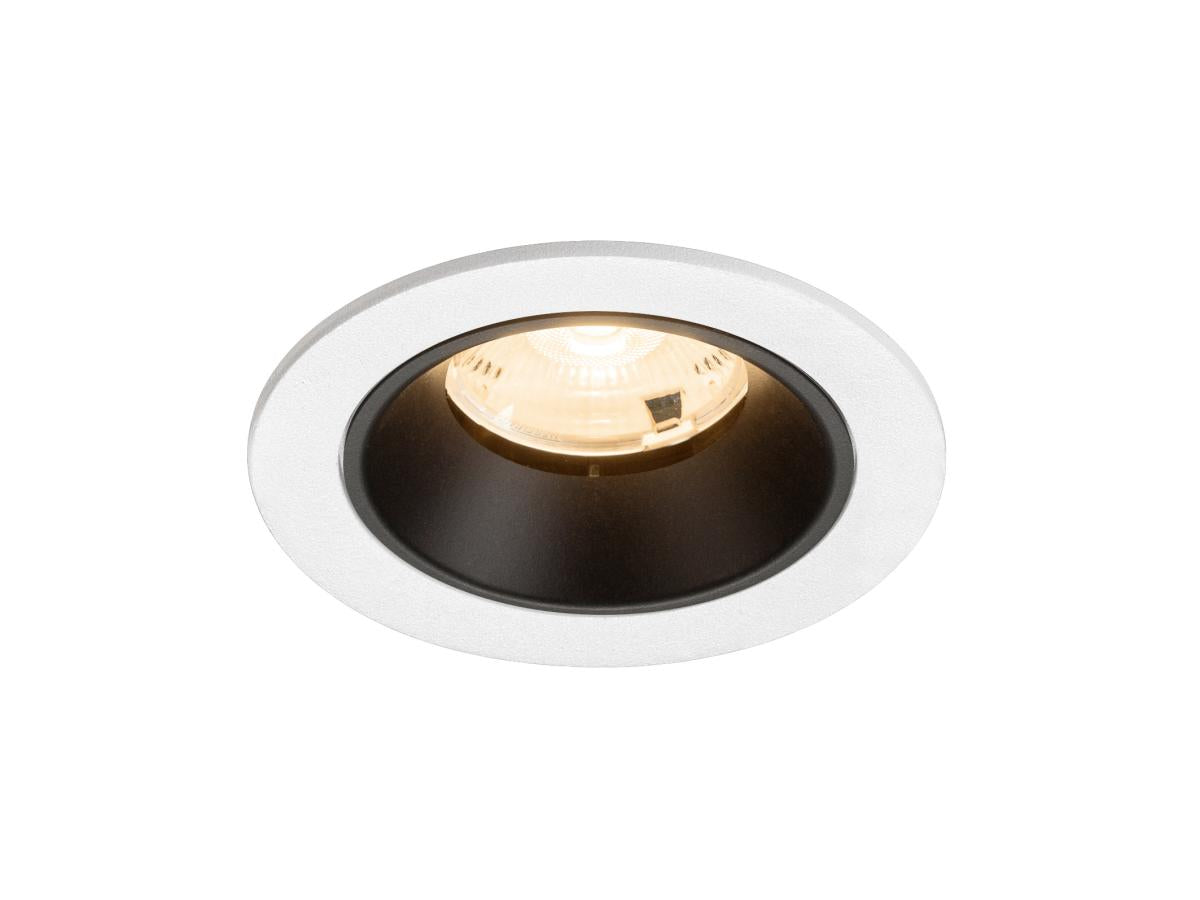 NUMINOS S, Deckeneinbauleuchte weiß/schwarz 2700K 20°