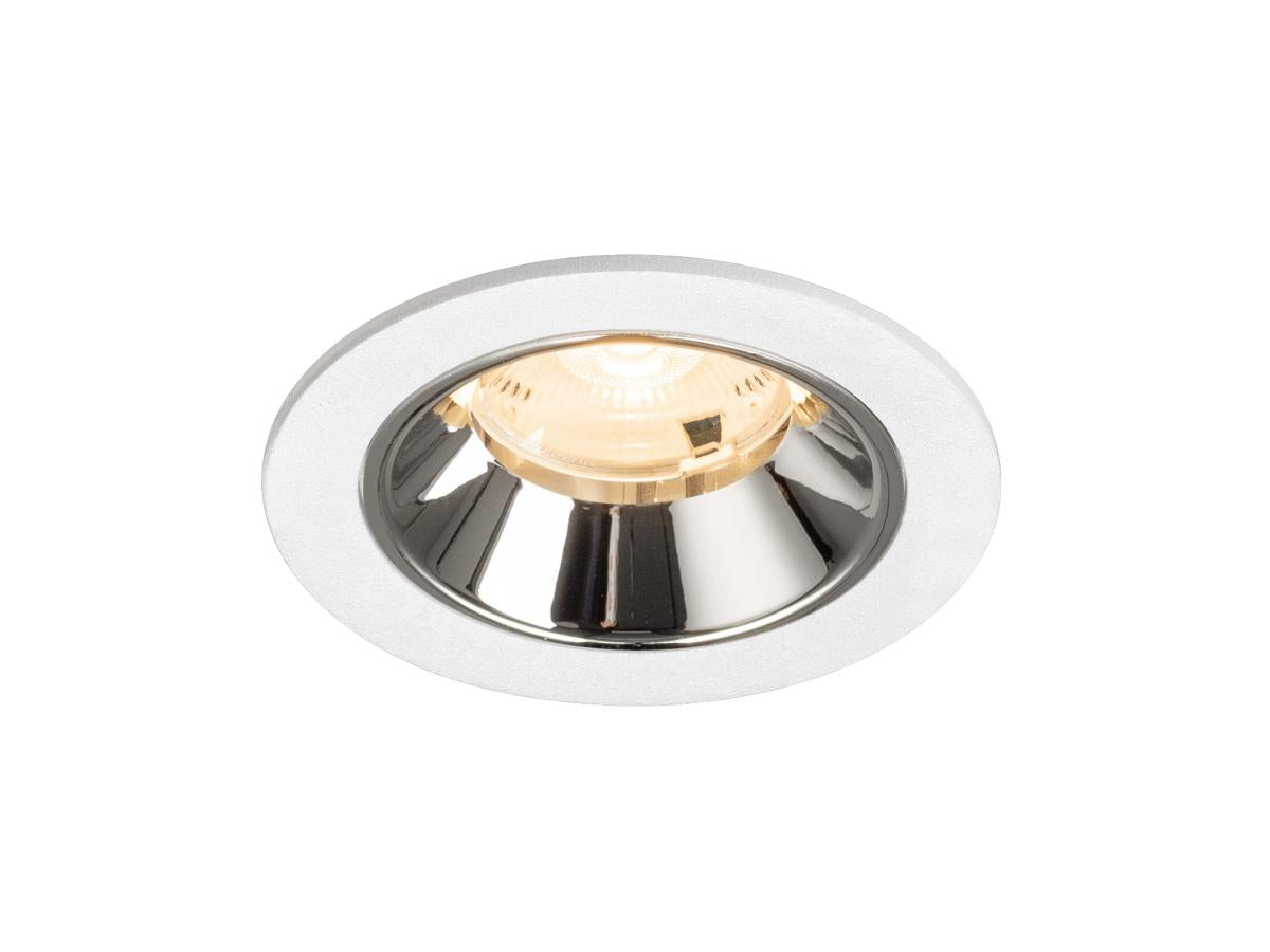 NUMINOS S, Deckeneinbauleuchte weiß/chrom 2700K 20°