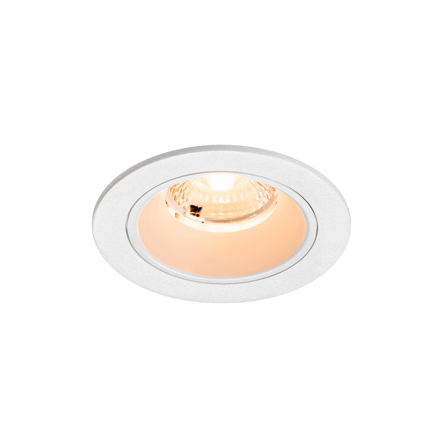 NUMINOS® S, Deckeneinbauleuchte, 2700K, 40°, IP20, rund, ws