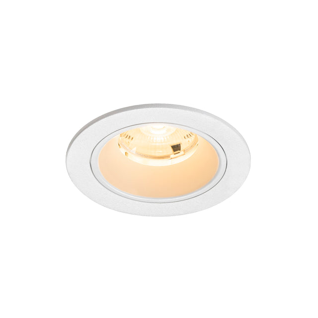 NUMINOS® S, Deckeneinbauleuchte, 3000K, 20°, IP20, rund, ws