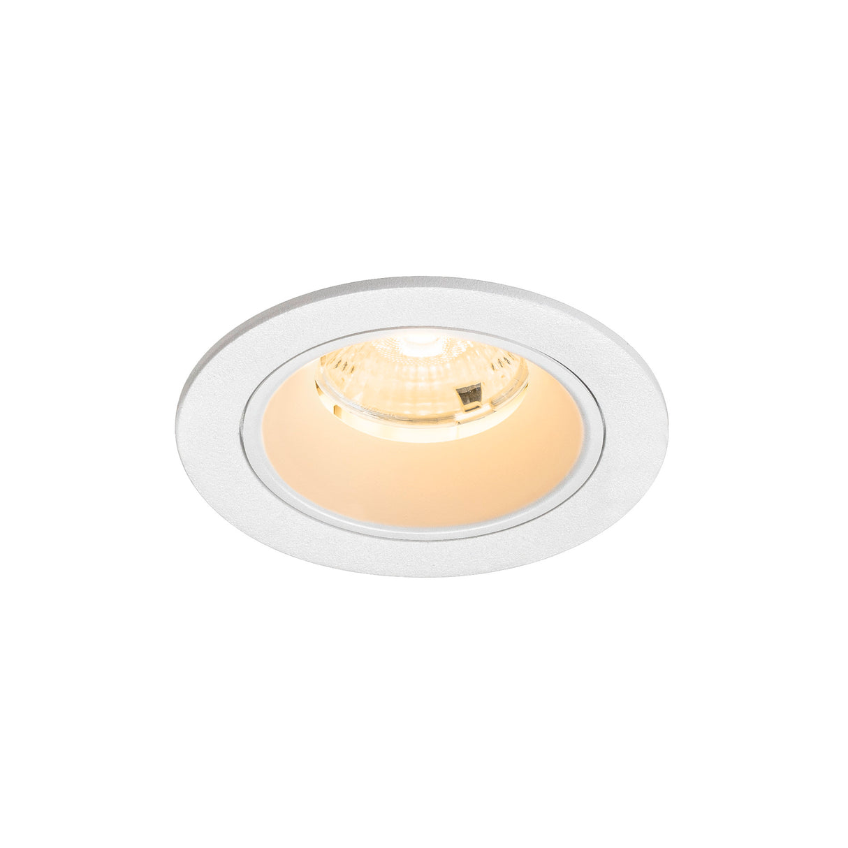 NUMINOS® S, Deckeneinbauleuchte, 3000K, 55°, IP20, rund, ws
