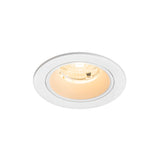 NUMINOS® S, Deckeneinbauleuchte, 3000K, 55°, IP20, rund, ws