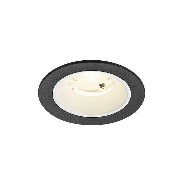 NUMINOS® S, Deckeneinbauleuchte, 4000K, 20°, IP20 rund sw/ws