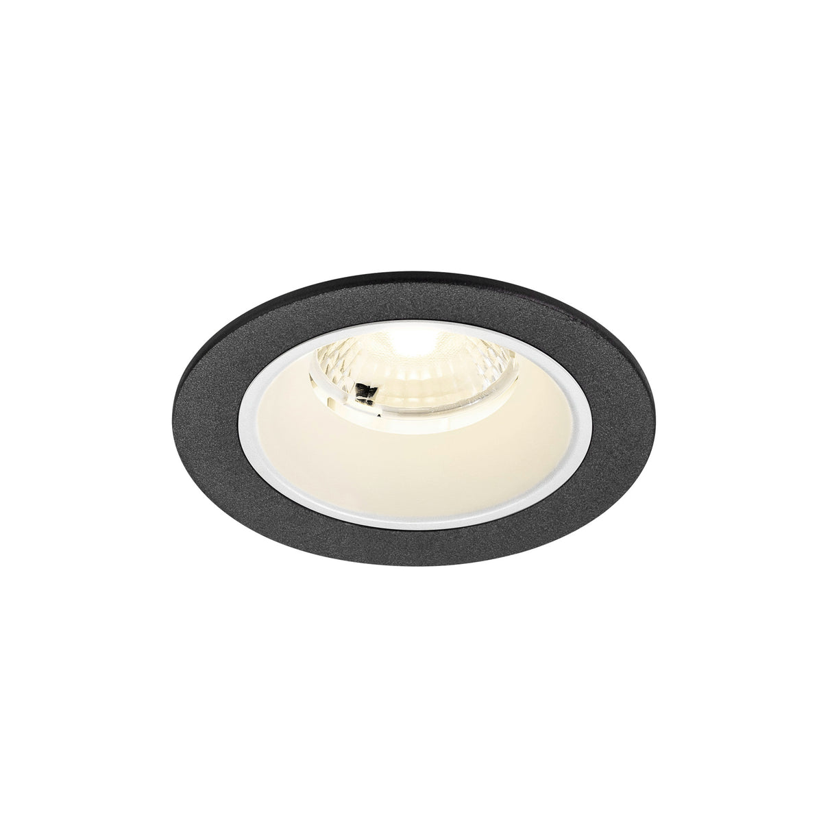 NUMINOS® S, Deckeneinbauleuchte, 4000K, 40°, IP20 rund sw/ws