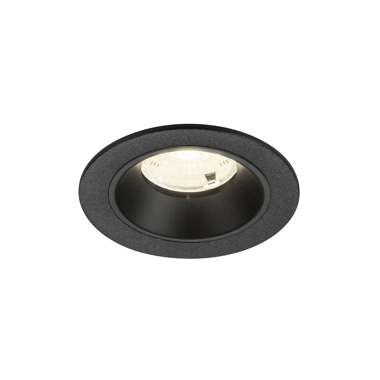 NUMINOS® S, Deckeneinbauleuchte, 4000K, 55°, IP20 rund sw