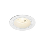 NUMINOS® S, Deckeneinbauleuchte, 4000K, 20°, IP20, rund, ws