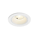 NUMINOS® S, Deckeneinbauleuchte, 4000K, 40°, IP20, rund, ws