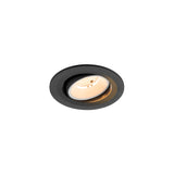 NUMINOS® MOVE S, Deckeneinbaul. 2700K, 55°, IP20, rund sw/ws