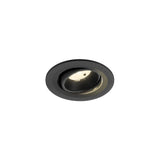 NUMINOS® MOVE S, Deckeneinbaul. 4000K, 20°, IP20, rund, sw
