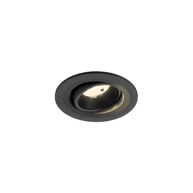 NUMINOS® MOVE S, Deckeneinbaul. 4000K, 20°, IP20, rund, sw