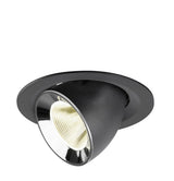 NUMINOS GIMBLE M, Deckeneinbaul. schwarz/chrom 4000K 20°