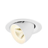 NUMINOS® GIMBLE M, Deckeneinbauleuchte, 4000K, 20°, ws