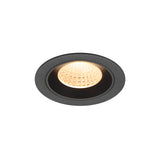 NUMINOS® M, Deckeneinbauleuchte, 2700K, 55°, IP20, rund, sw