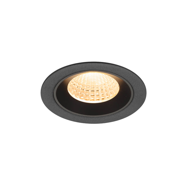 NUMINOS® M, Deckeneinbauleuchte, 2700K, 55°, IP20, rund, sw