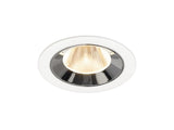 NUMINOS M, Deckeneinbauleuchte weiß/chrom 2700K 20°